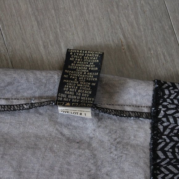 Renuar Black & Gray Patterned Skort - Picture 8 of 9